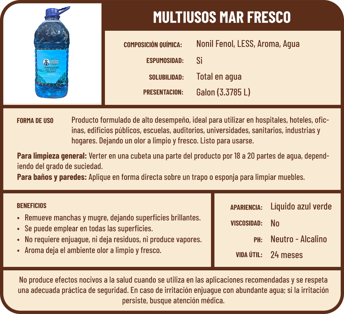 Multiusos Mar Fresco